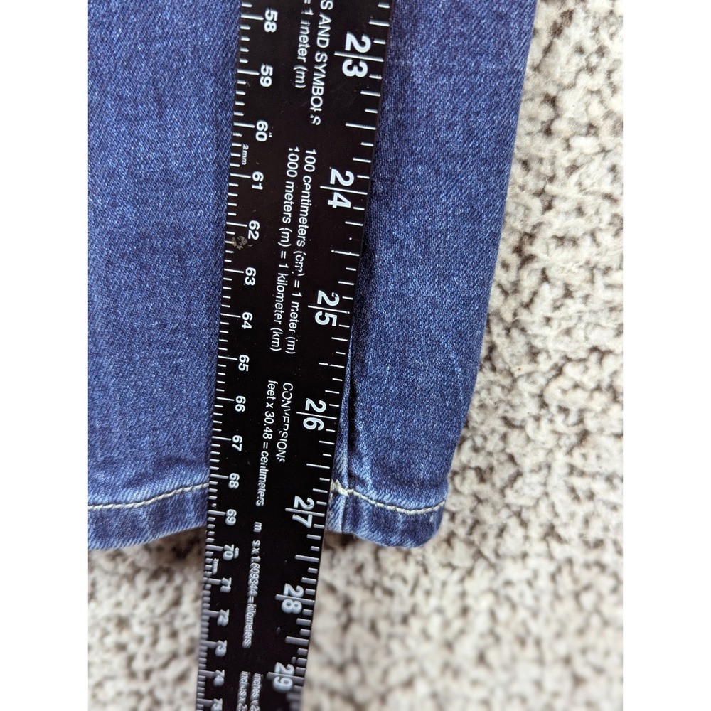 Miss Me Ankle Skinny Jeans Distressed Denim Standard Fit Women's 29 (Fits 29x27) - Picture 8 of 11